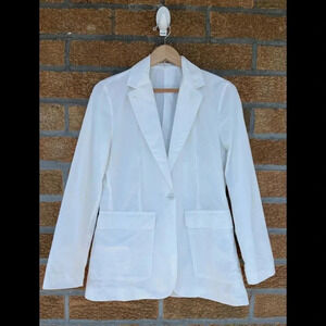 Alex Mill Crinkled Cotton Billie Blazer medium